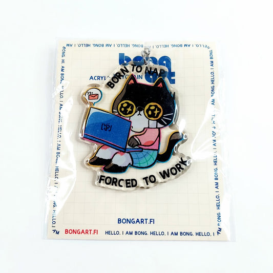 BongArt Born To Nap avaimenperä