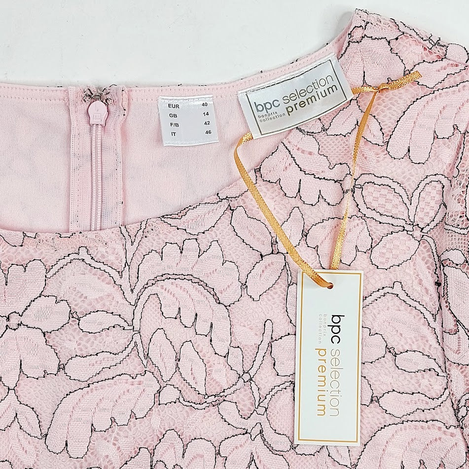 Bonprix Collection Premium lyhythihainen mekko koko 40