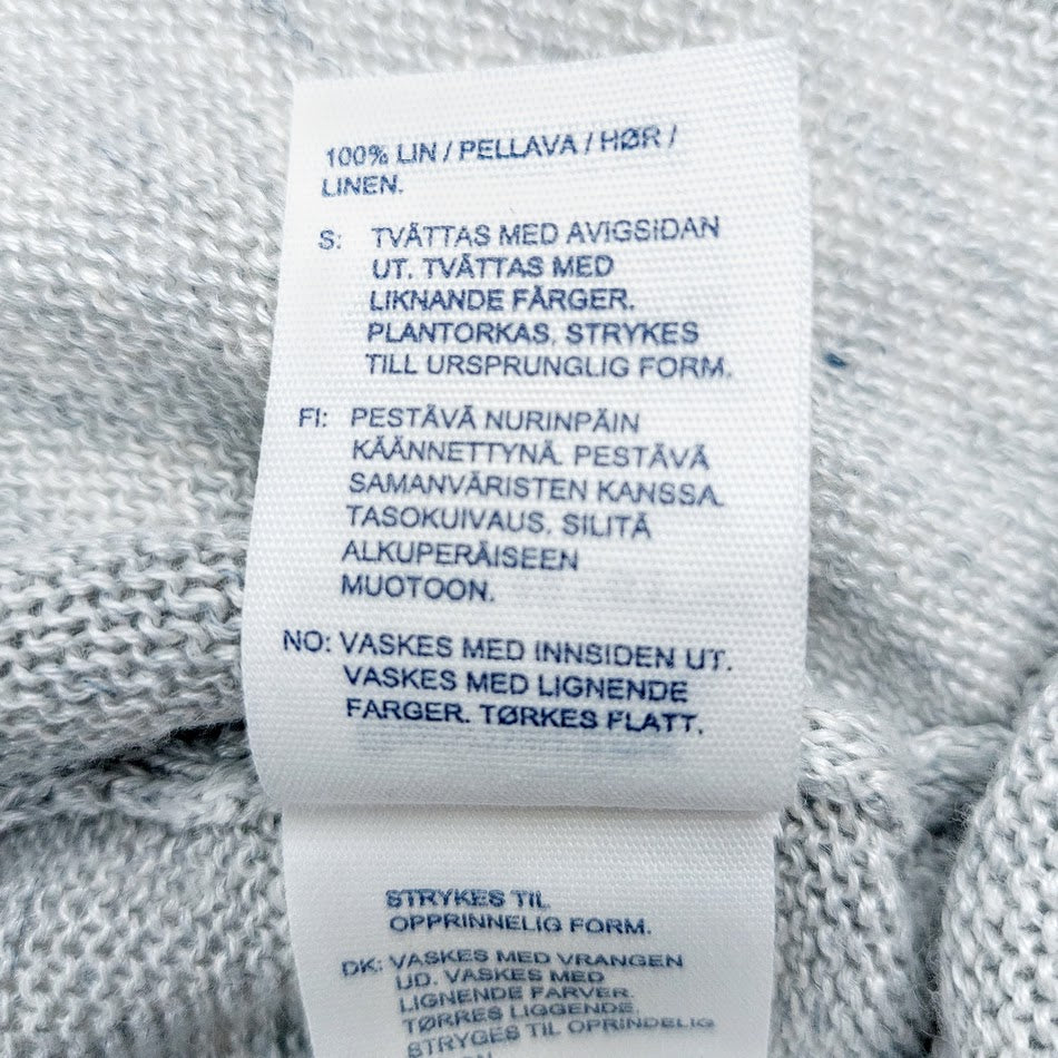 Boomerang pellavaneule koko XXL