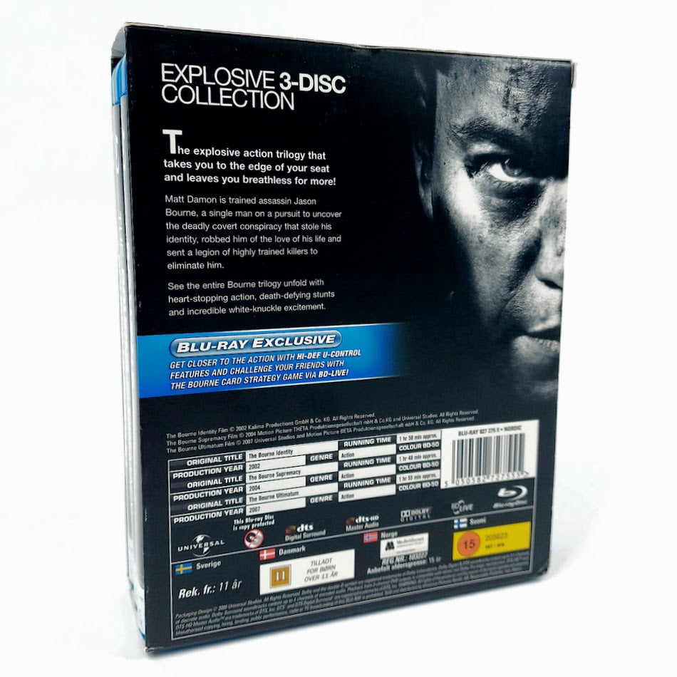 The Ultimate Bourne Collection 3Blu-ray