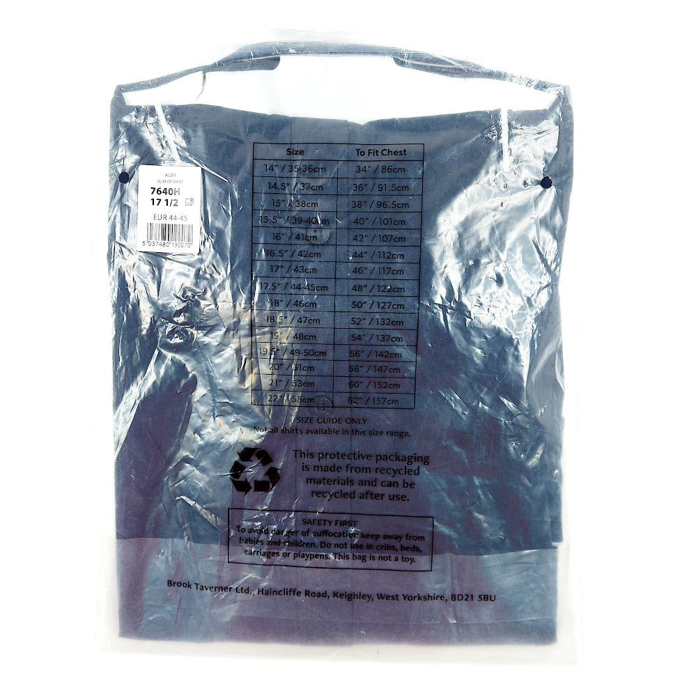 Brook Taverner Alba miesten kauluspaita koko 44-45