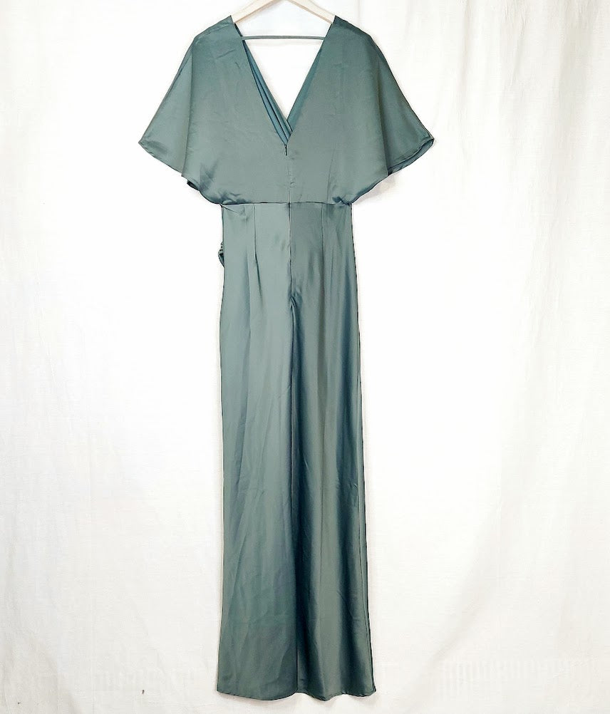 Bubbleroom Occasion Elena Satin Gown pitkä juhlamekko koko 38