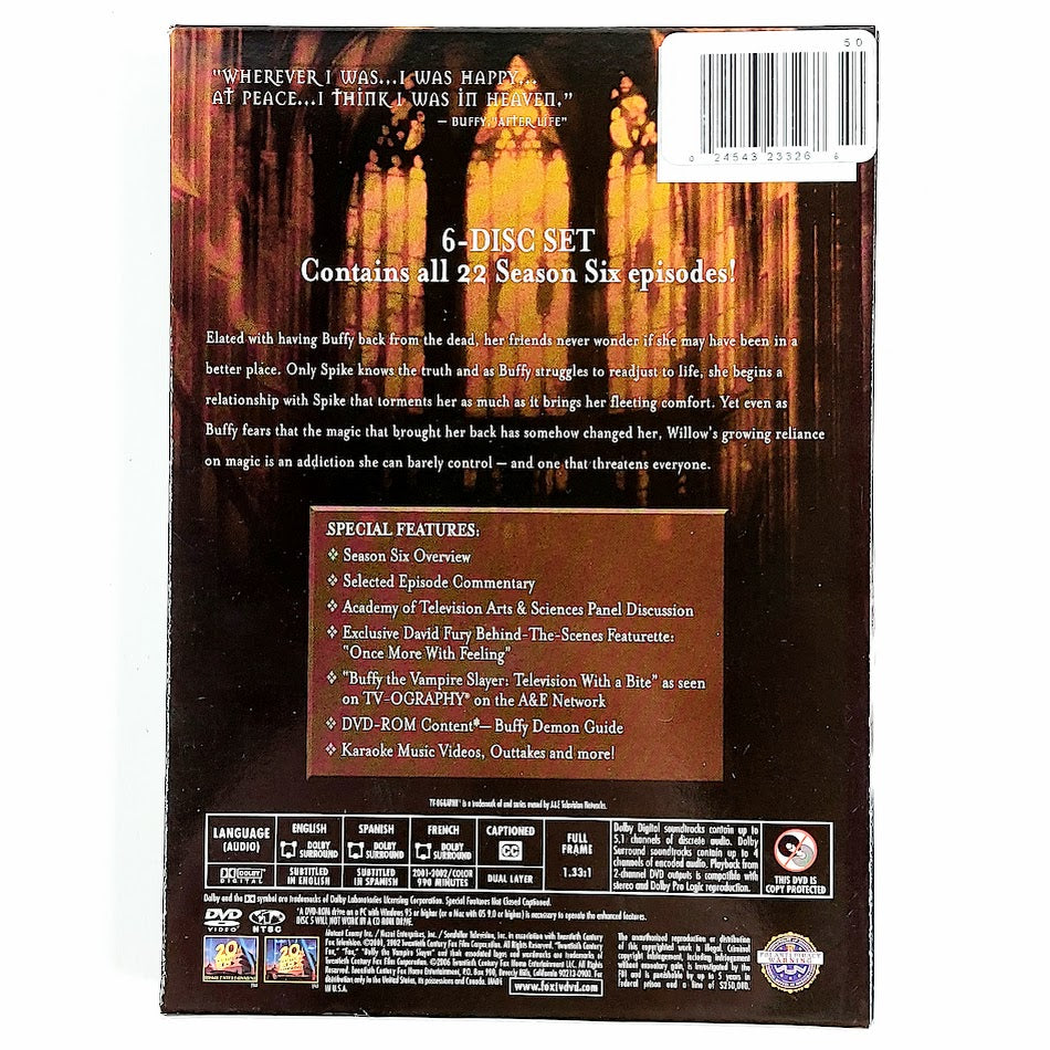 Buffy the Vampire Slayer kausi 6 DVD-boksi