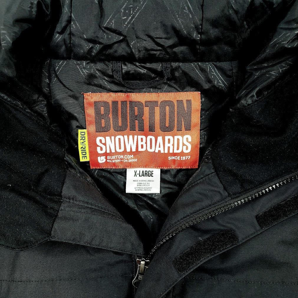 Burton Dryride Poacher lumilautailutakki koko XL