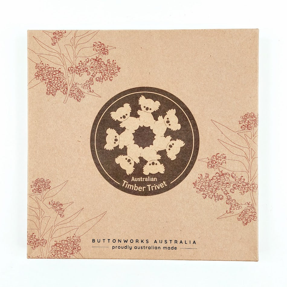 Buttonworks Australia puinen pannunalunen