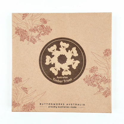 Buttonworks Australia puinen pannunalunen