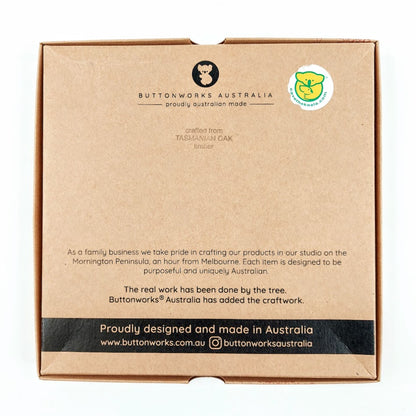 Buttonworks Australia puinen pannunalunen