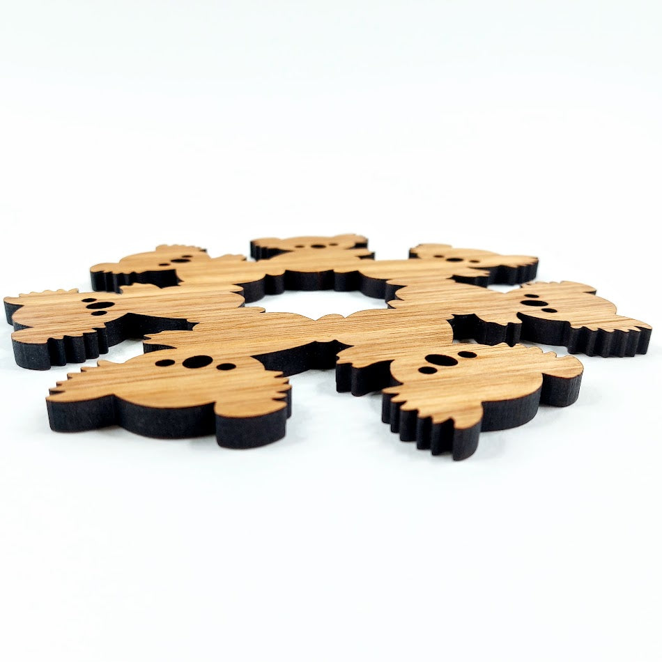 Buttonworks Australia puinen pannunalunen