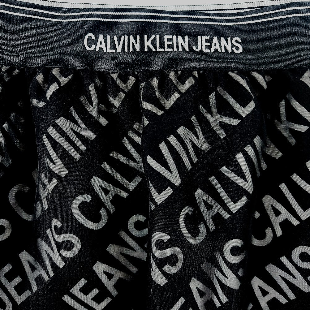 Calvin Klein Jeans Logo Waistband Chiffon minihame koko XS