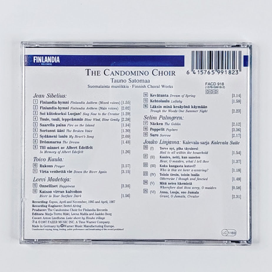 The Candomino Choir: Finnish Choral Works