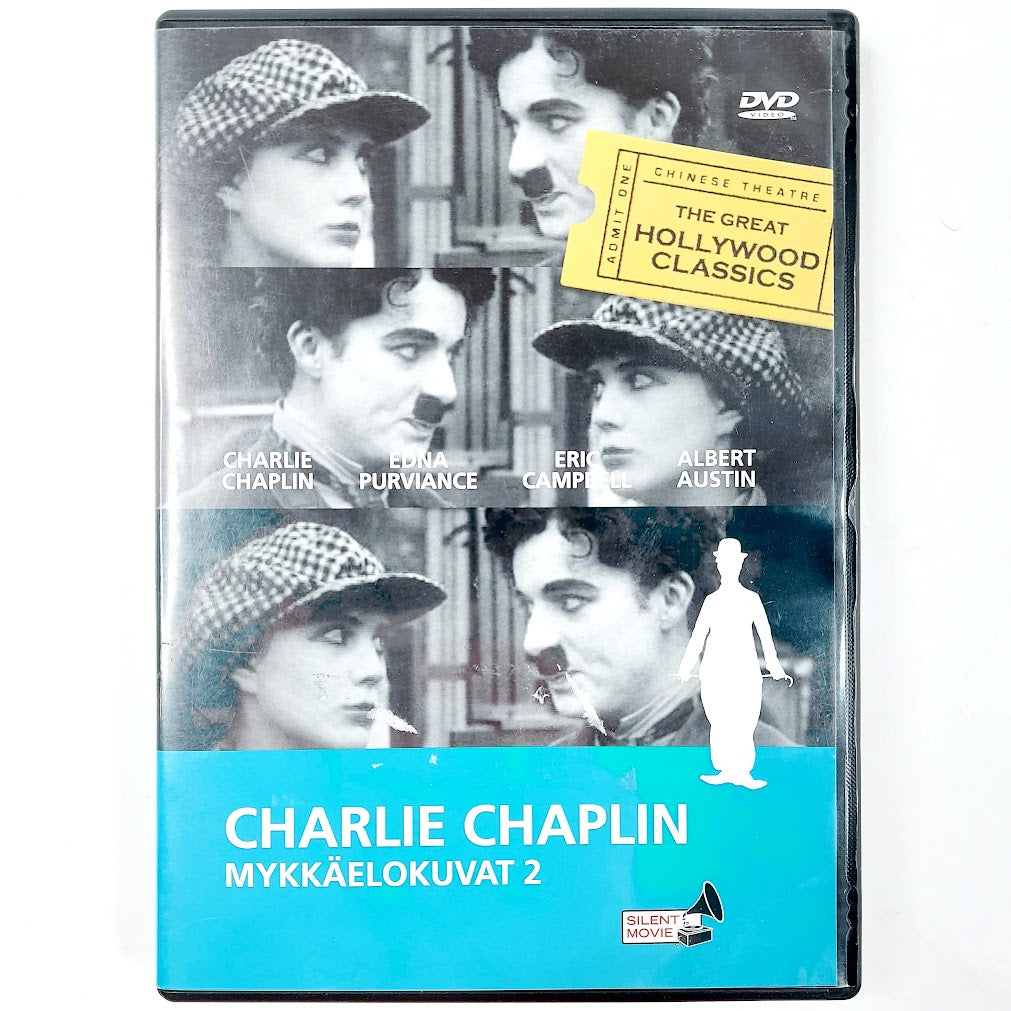 Charlie Chaplin Mykkäelokuvat2 DVD