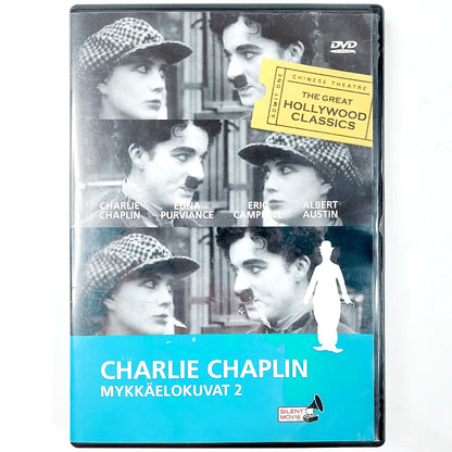 Charlie Chaplin Mykkäelokuvat2 DVD
