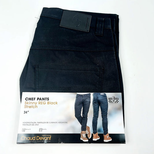 Chaud Devant Chef pants Skinny fit kokin housut koko 34"