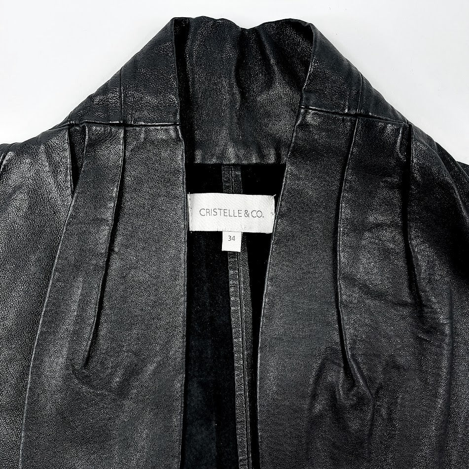 Christelle & Co. nahkajakku koko 34