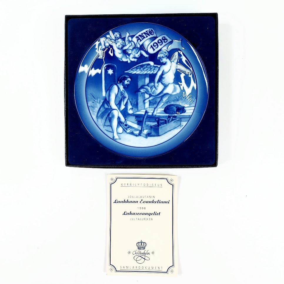 Christineholm Luukkaan Evankeliumi 1998 seinälautanen