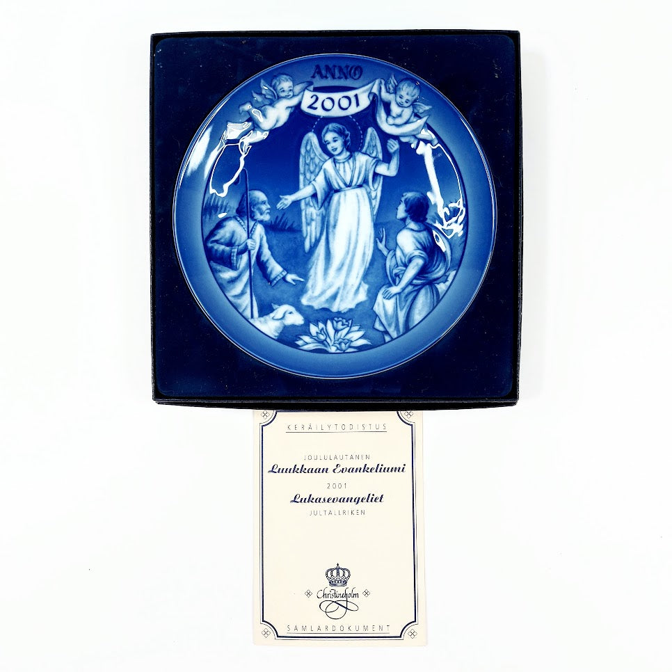 Christineholm Luukkaan Evankeliumi 2001 seinälautanen