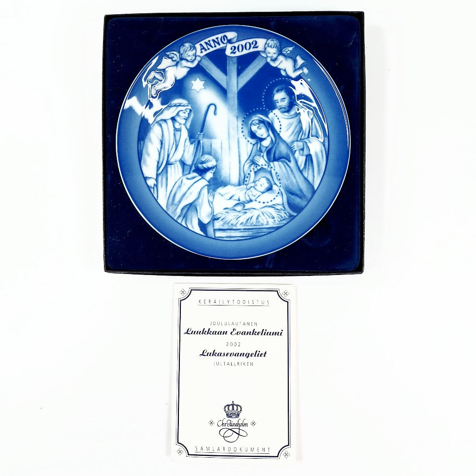 Christineholm Luukkaan Evankeliumi 2002 seinälautanen