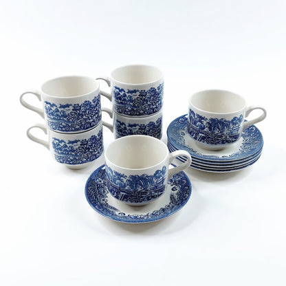 Churchill Mill Dam teekuppisetti 12 osaa