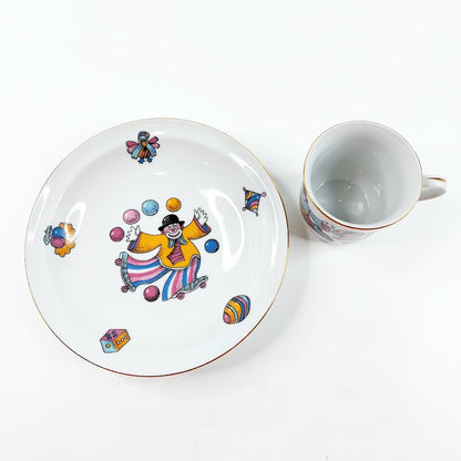 Concordia Lesov syvä lautanen ja kuppi