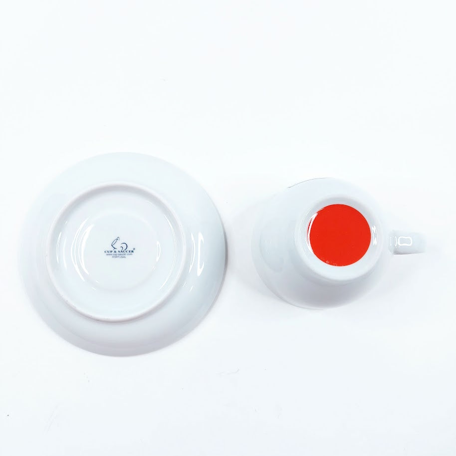 Cup & Saucer Paulig kahvikuppisetti 4 osaa