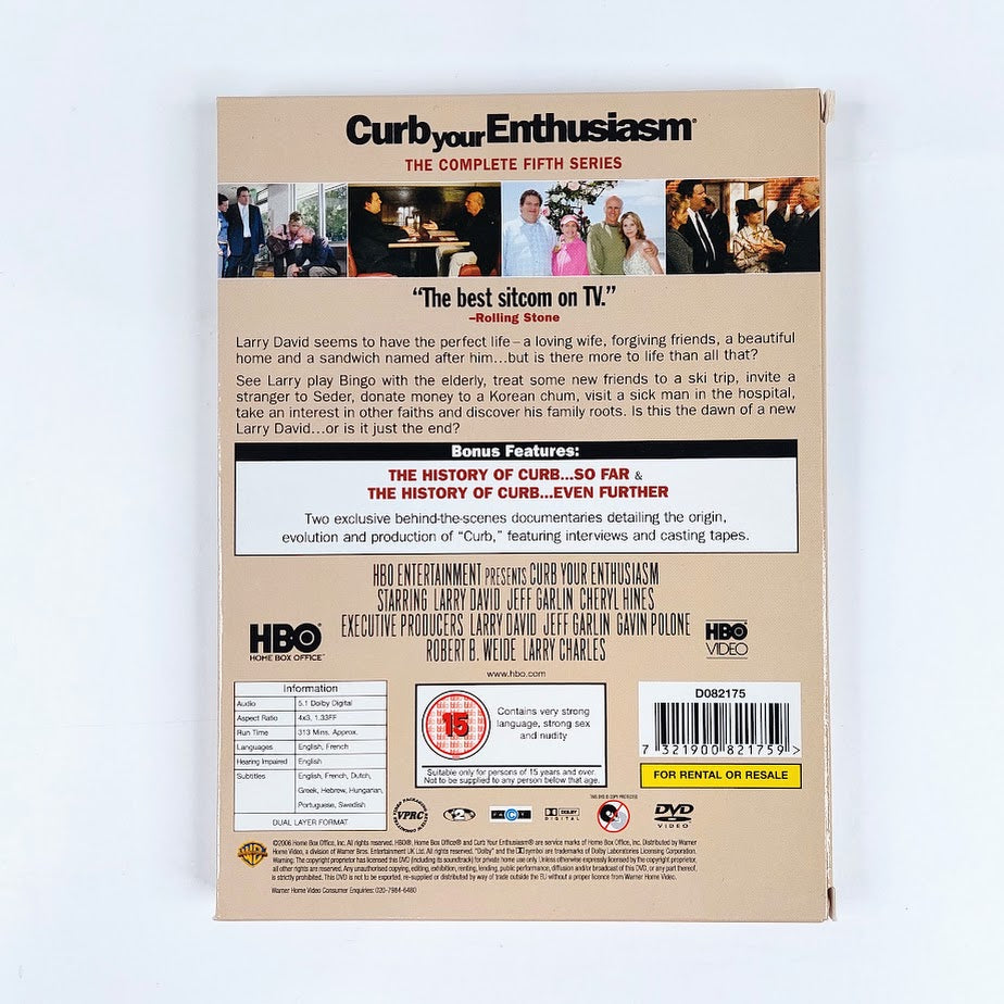 Curb your Enthusiasm The complete fifth series