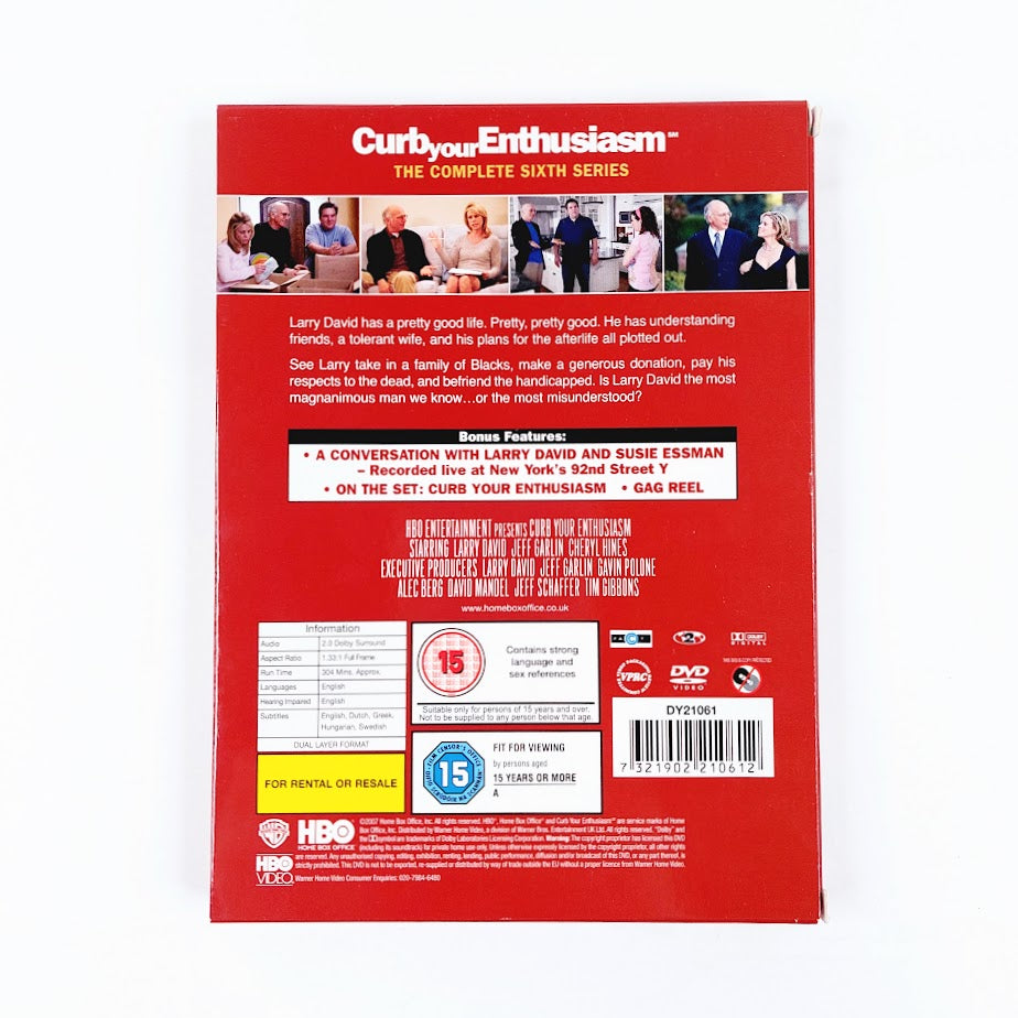 Curb your Enthusiasm The complete sixth series