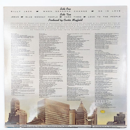 Curtis Mayfield: There's no place like America today LP
