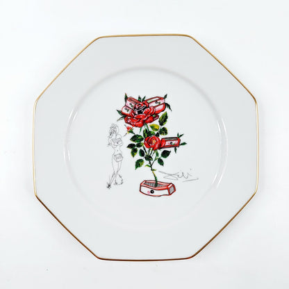 Royal Copenhagen: Salvador Dalin Kukat lautassarja 1-4