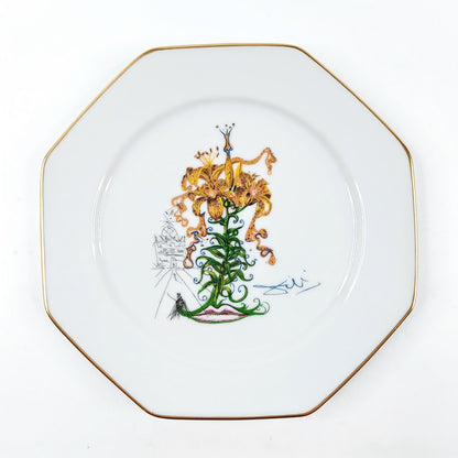 Royal Copenhagen: Salvador Dalin Kukat lautassarja 1-4