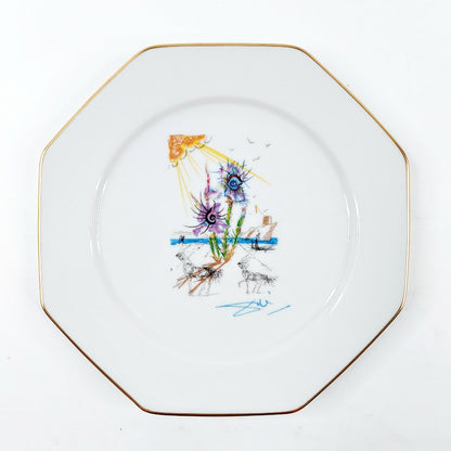 Royal Copenhagen: Salvador Dalin Kukat lautassarja 1-4