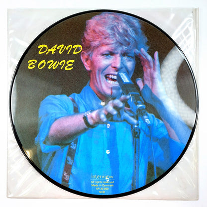David Bowie haastattelu kuva-LP