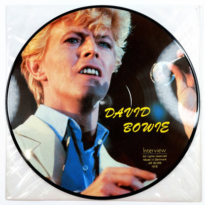 David Bowie haastattelu kuva-LP