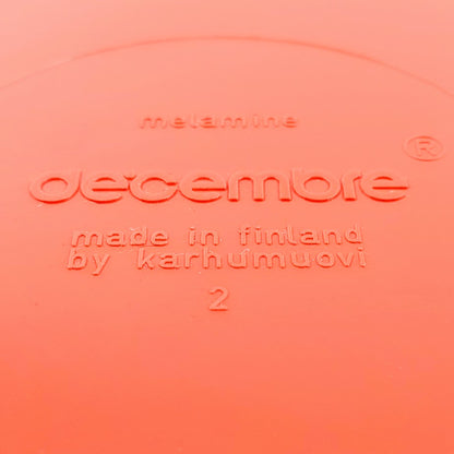 Décembre melamine astia 2 kpl