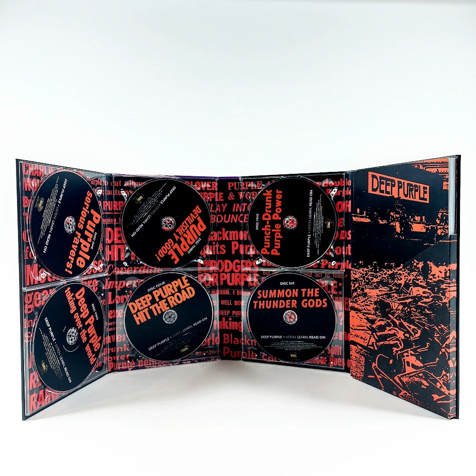 Deep Purple Listen, Learn, Read On 6CD kokoelmaboksi – SPR Kontti