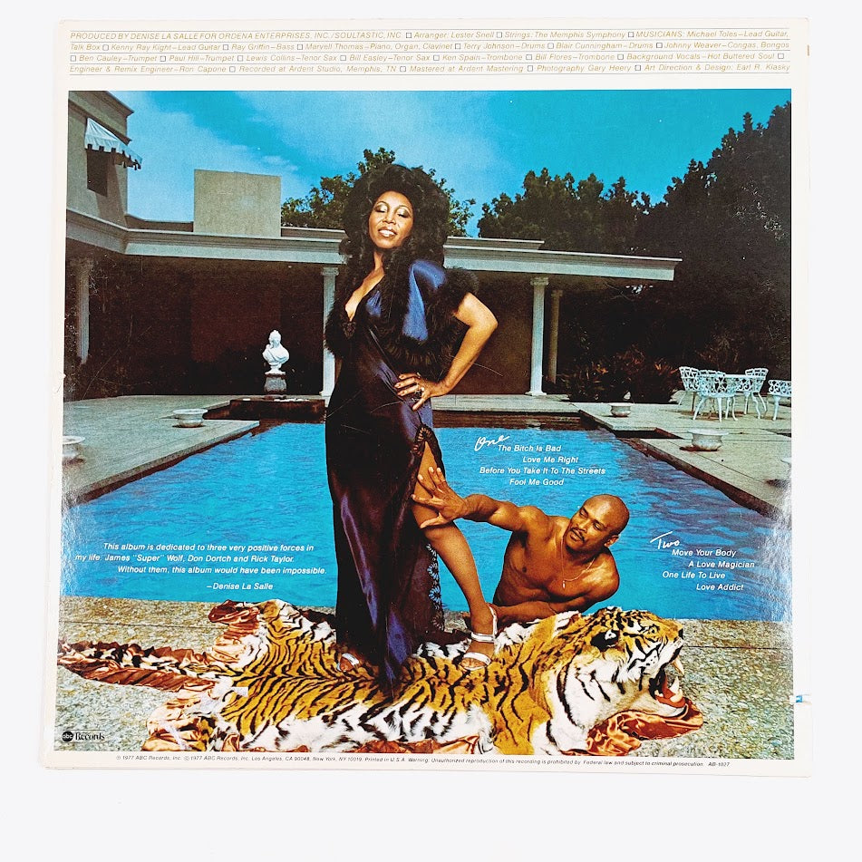 Denise LaSalle: The Bitch Is Bad! LP