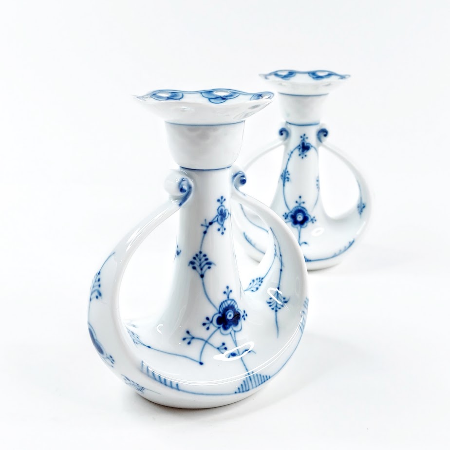 Bing & Gröndahl kynttilänjalat 2 kpl