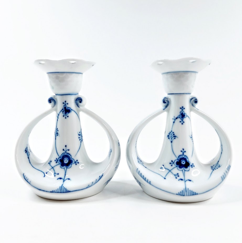 Bing & Gröndahl kynttilänjalat 2 kpl