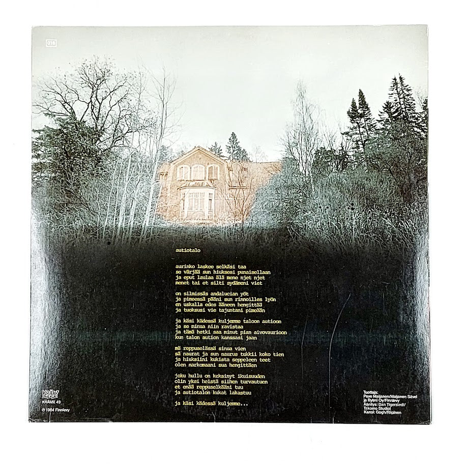 Dingo Autiotalo 12" maxi single