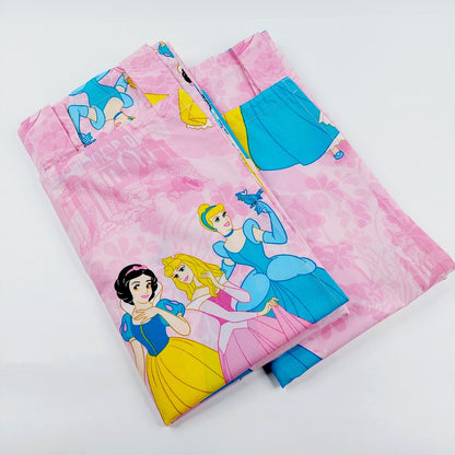 Disney Prinsessa verhot 140x160 cm 2 kpl