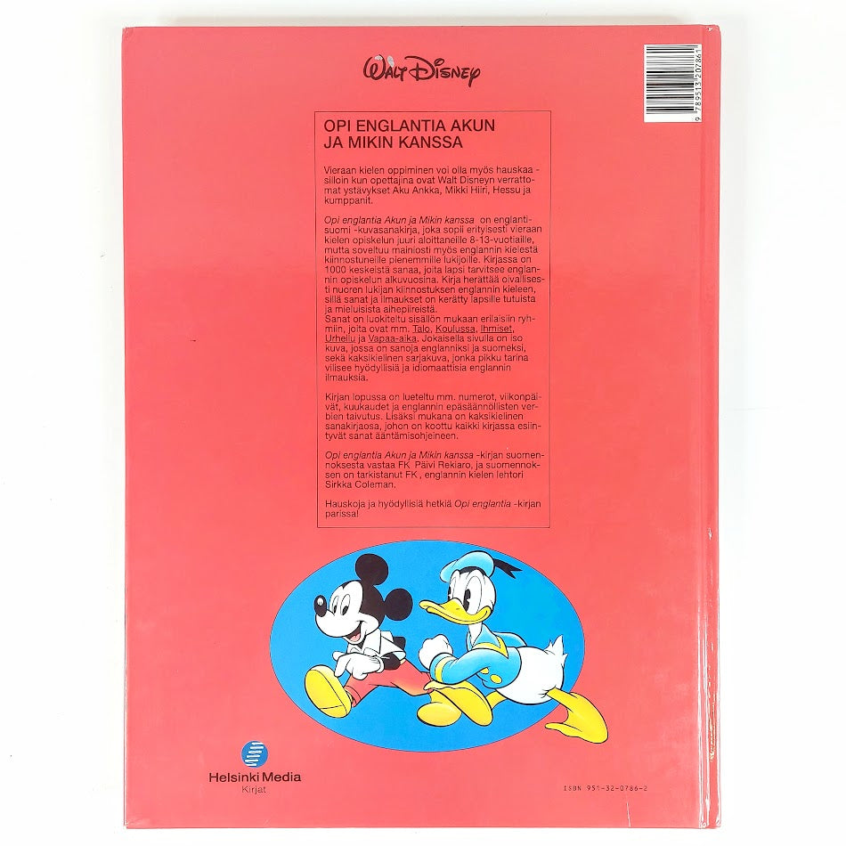 Walt Disney: Opi englantia Akun ja Mikin kanssa