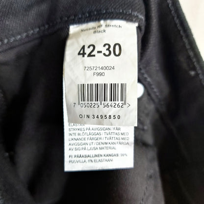 Dressmann Nevada Regular Fit Stretch housut koko 42/30"