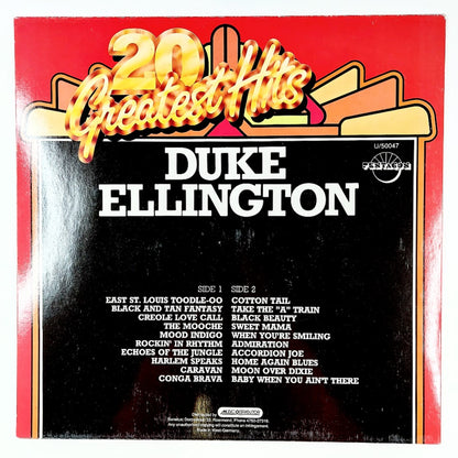 Duke Ellington: 20 Greatest Hits LP