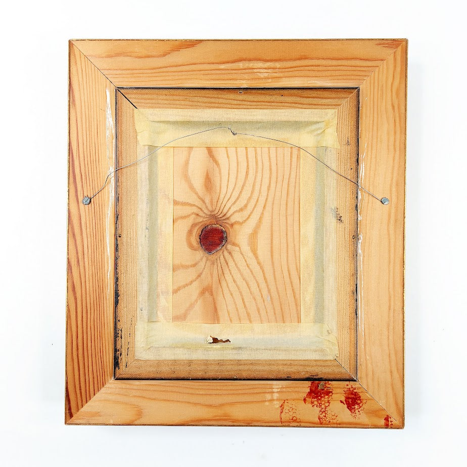 E. Pietikäinen öljyvärimaalaus 1982