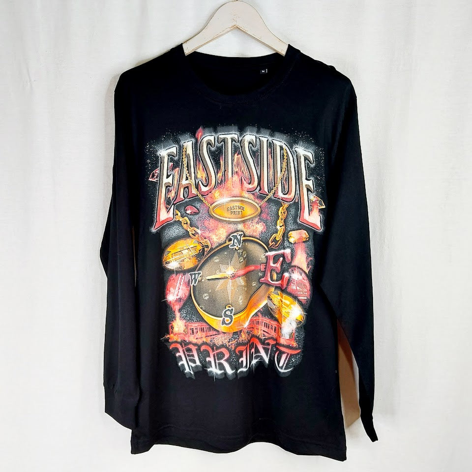 Eastside Print paita koko M