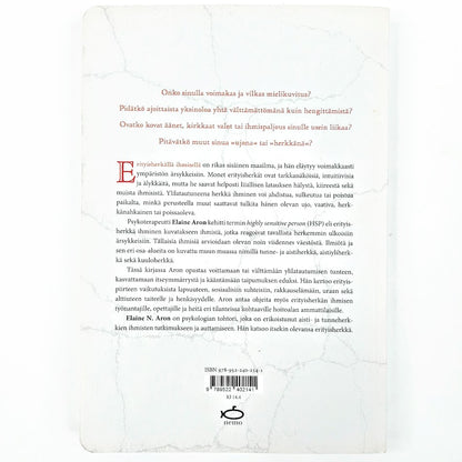 Elaine N. Aron: Erityisherkkä ihminen