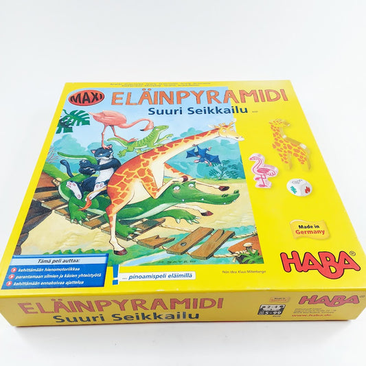 Haba: Eläinpyramidi Suuri Seikkailu pinoamispeli