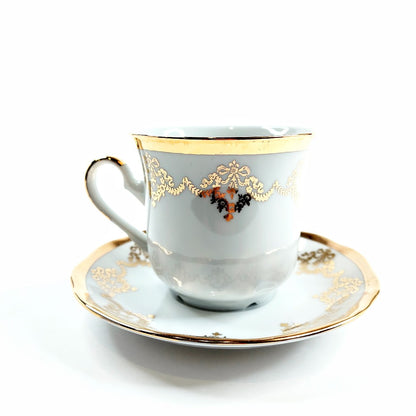 Elisabet kahvikuppi ja tassi