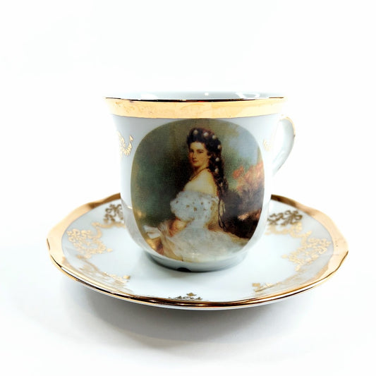 Elisabet kahvikuppi ja tassi