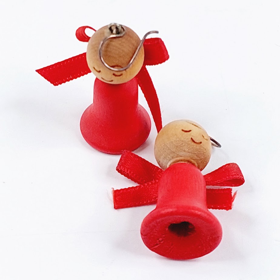 Aarikka vintage enkeli korvakorut 2 kpl