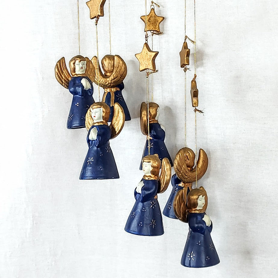 Keraaminen Enkeli tuulikello